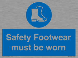 Safety Footwear must be worn